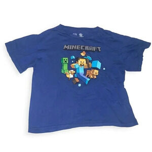 3/$15 SALE Minecraft T Shirt Video Game T Shirt Gamer T Shirt Youth XL T Shirt